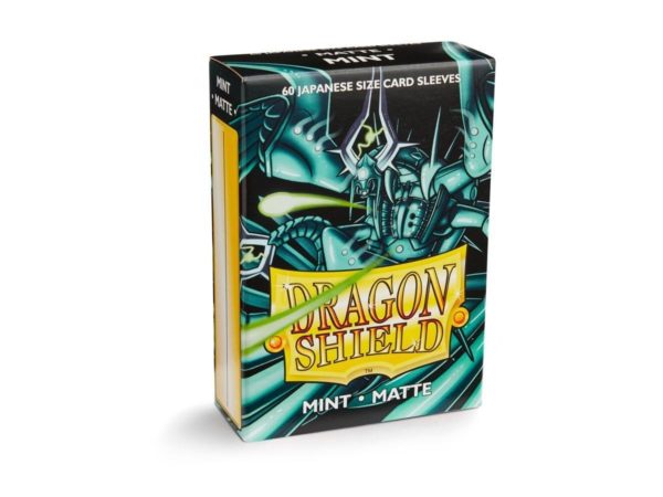 Protège carte Dragon Shield - Mint Matte (format japonais)