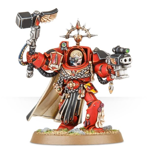 blood angels captain in terminator armour – Image 2