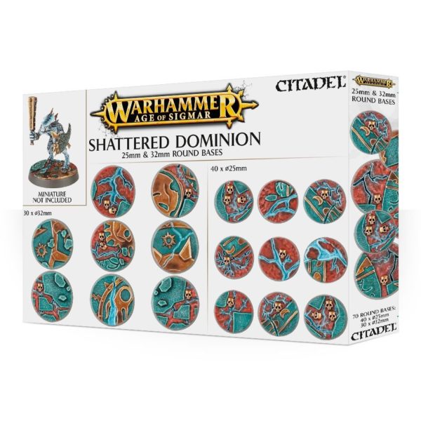 shattered dominion socles sigmar 25  et  32