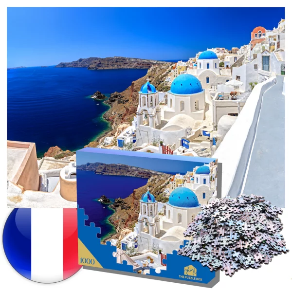 Puzzle Santorini, Grèce 1000 pièces