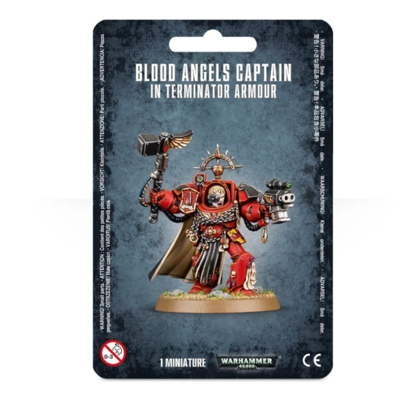 blood angels captain in terminator armour
