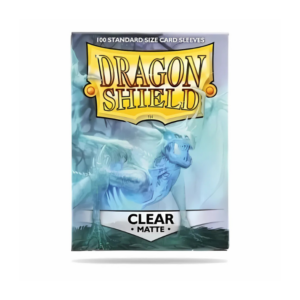 Protège carte Dragon Shield - Clear Matte (format japonais)