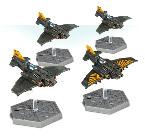aeronauticas imperialis : Imperial navy thunderbolt fighters – Image 2