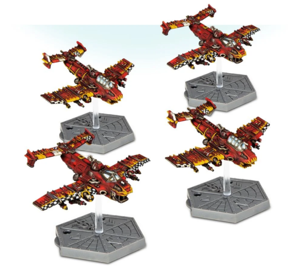 Aeronautica imperialis Ork Fighta Bommerz – Image 2