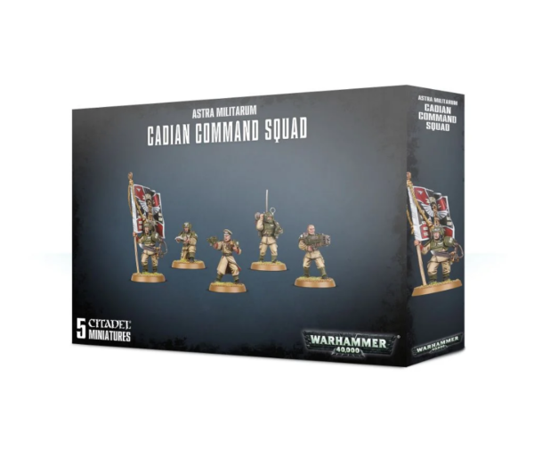 Warhammer40K Astra Militarium Cadian Command Squad