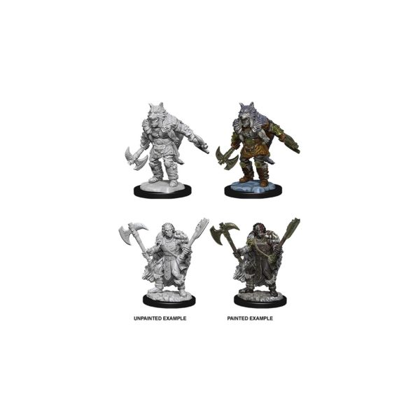 D et D Half Orc Barbarian