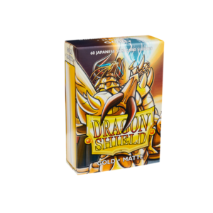 Protège carte Dragon Shield Gold Matte (format Japonais)