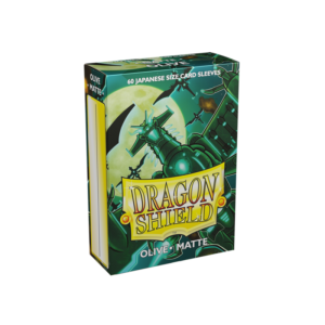 Protège carte Dragon Shield - Olive Matte (format japoanis)