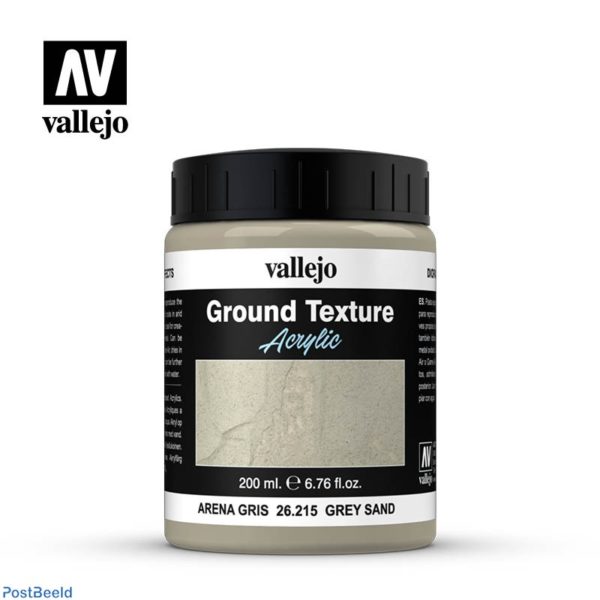 26.215 Vallejo - Diorama FX Ground Texture  Grey Sand