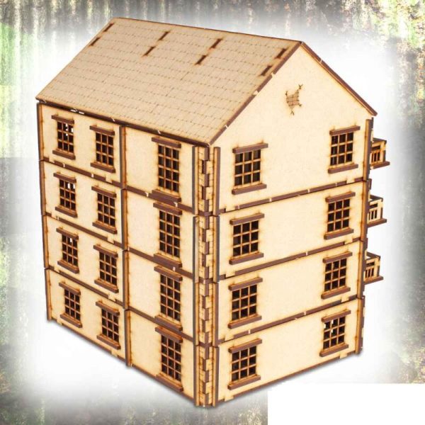 Tabletop scenics Pavlov's house set