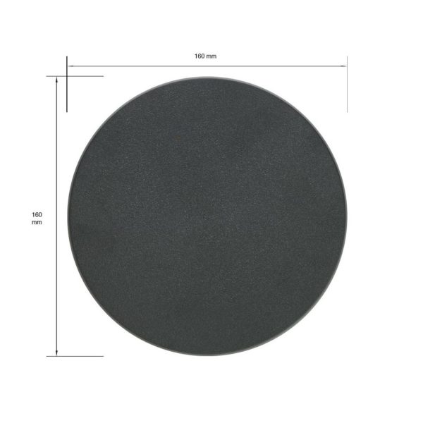 socle rond 160mm