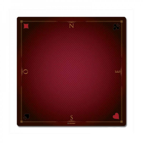 Tapis de Cartes Prestige Rouge 60x60cm