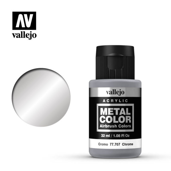 métal color chrome