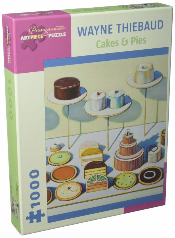 Puzzle Wagne Thiebaud - Cakes  et  Pies 1000 pièces