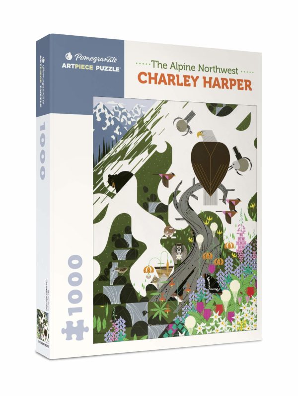 Puzzle Charley Harper - The Alpine Northwest 1000 pièces