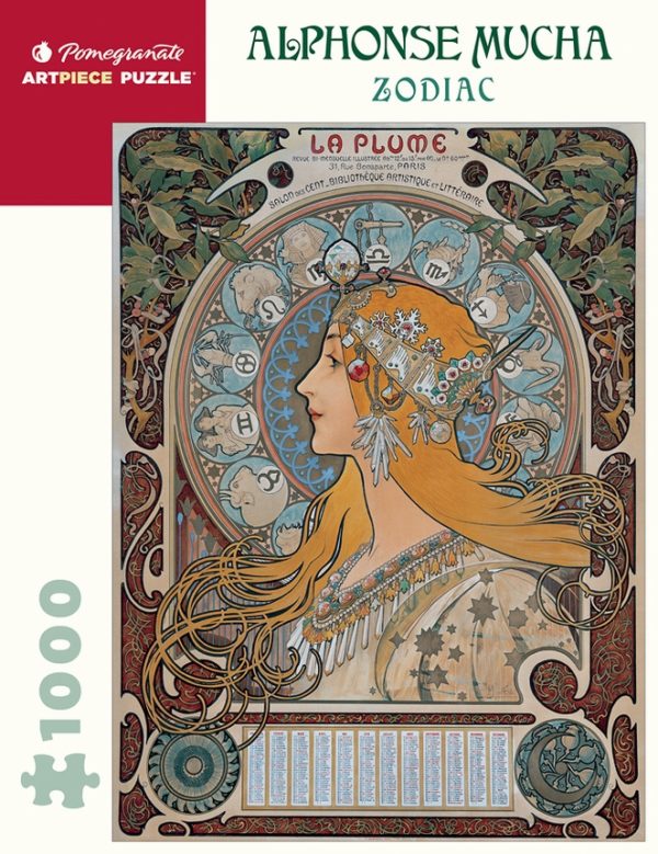 Puzzle Alphonse Mucha - Zodiac 1000 pièces