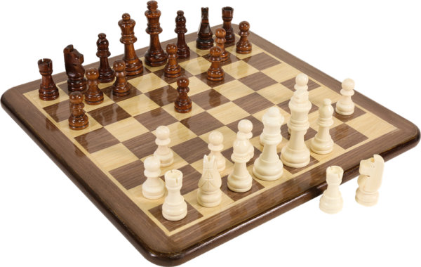 Jeu d'Echecs en bois de luxe - Pions taille 4 – Image 2