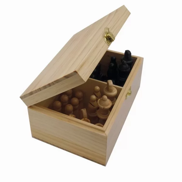 Pièces Echecs en Bois - Plombés et Feutrés N°5 – Image 3