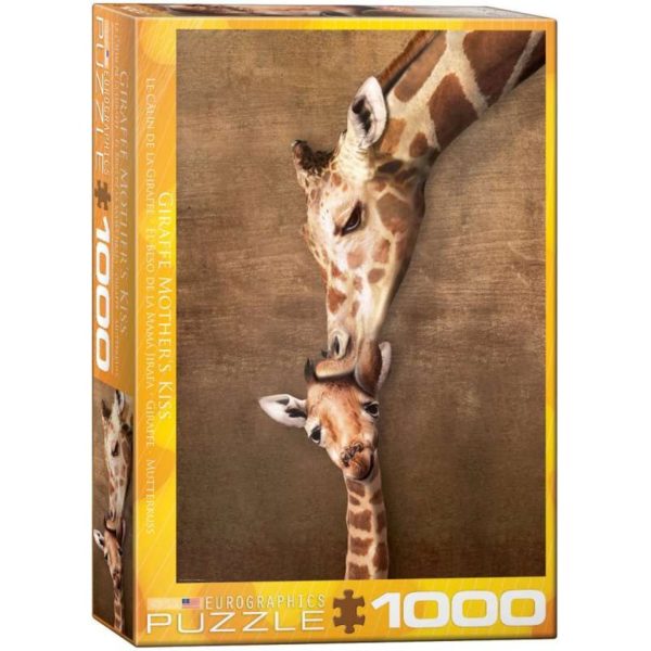 Puzzle Le Câlin de la Girafe 1000 picèes