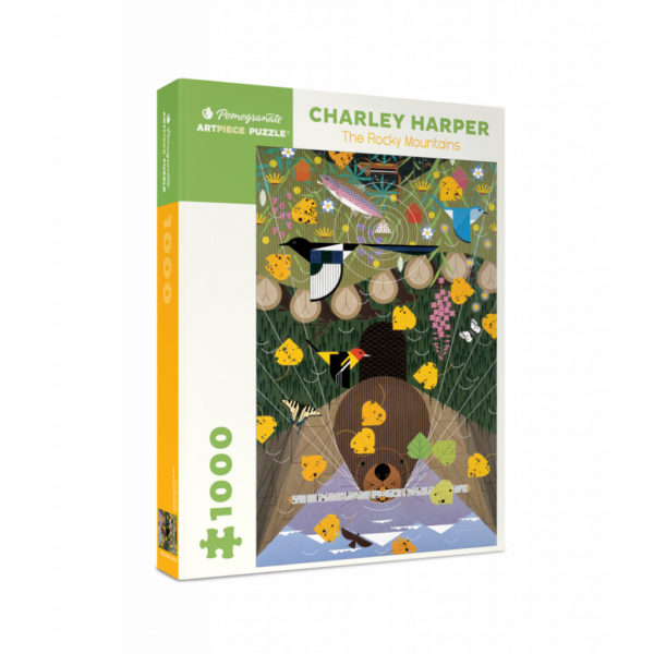 Puzzle Charley Harper - The Rochy Mountains 1000 pièces