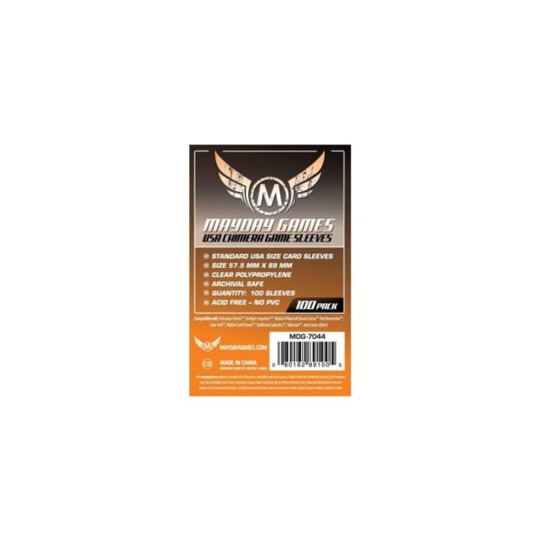 Protège carte MayDay Format Standard USA (57.5 x 89 mm) x 100