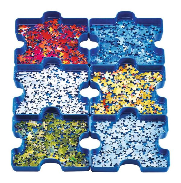 Trieur de pièces pour puzzle de 300 à 1000 (6 bacs empilables) – Image 2