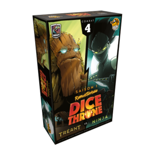 Dice Throne saison 1 Combat 4 - Tréant / Ninja