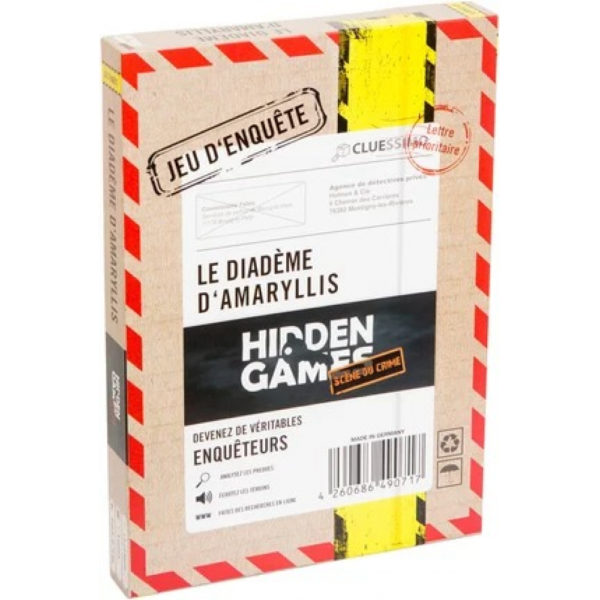 Jeu d'enquète - Le Diadème d'Amaryllis - Hidden Games