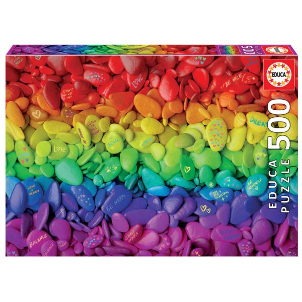 Puzzle Pierres de Couleur 500 pièces
