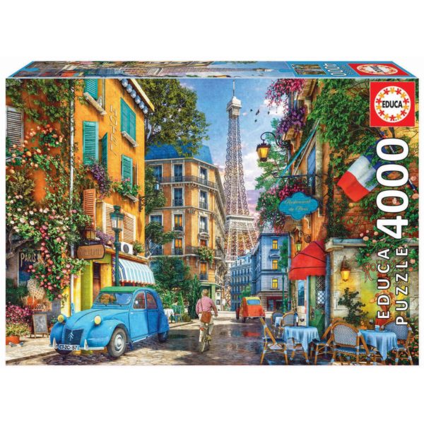Puzzle Rues de Paris 4000 pièces