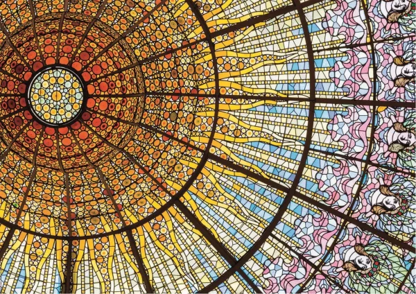 Puzzle Palace de musique Catalan 1000 pièces