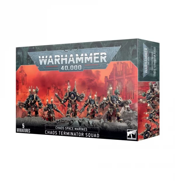 Warhammer40K Chaos Space Marines - Chaos Terminator Squad