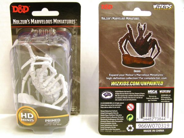D et D Nolzur's Miniatures Drider