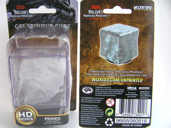 D et D Nolzur's Miniatures Gelatinous Cube