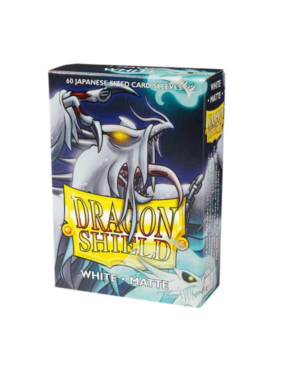Protège Carte Dragon Shield Format Japonais White