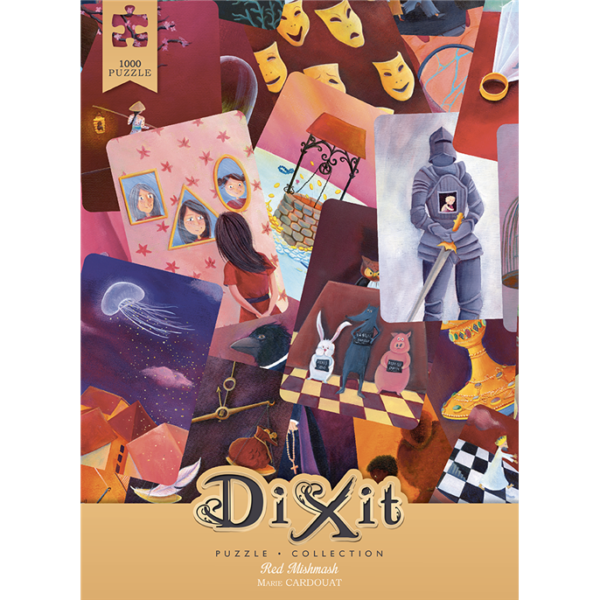 Puzzle Dixit Red Mishmash 1000 pièces