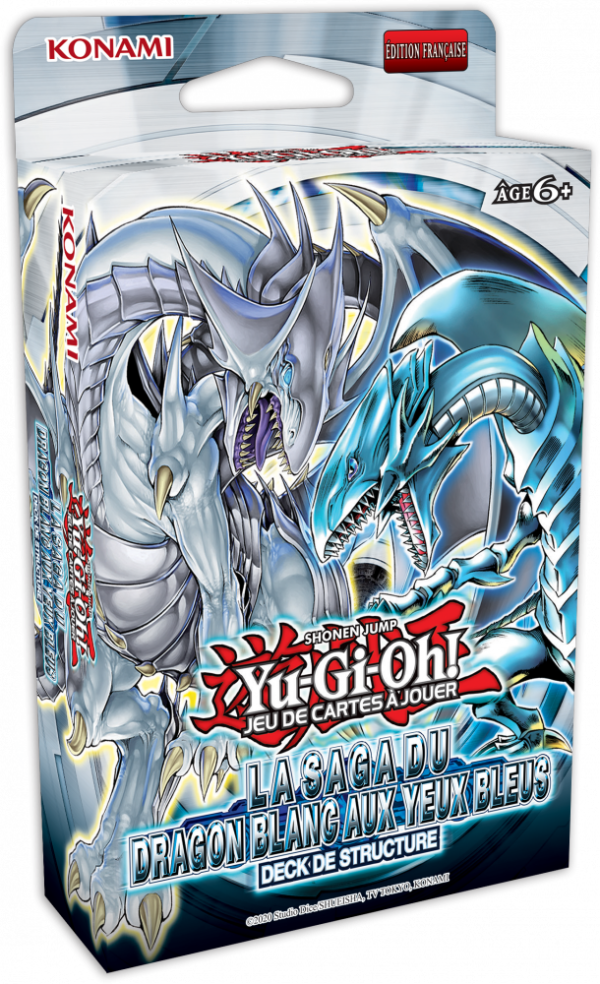Yu-Gi-Oh ! Deck de structure La Saga du Dragon Blanc aux yeux bleus