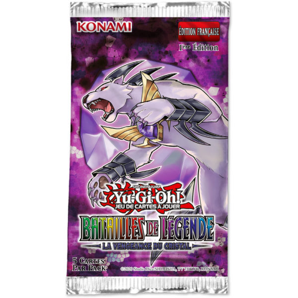 Yu-Gi-Oh ! Booster Batailles de Légendes - La vengeance du Cristal