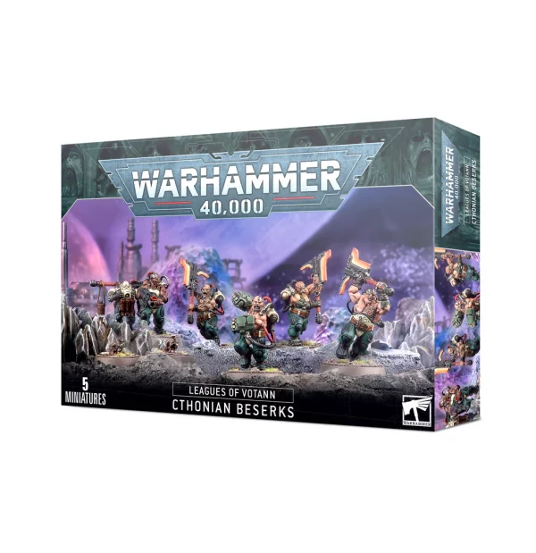 Warhammer40K Leagues of Votann - Cthonian Berserks