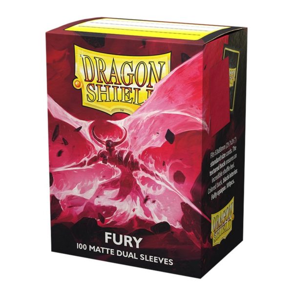 Protèges Cartes Dragon Shield Matte Fury (Fureur)