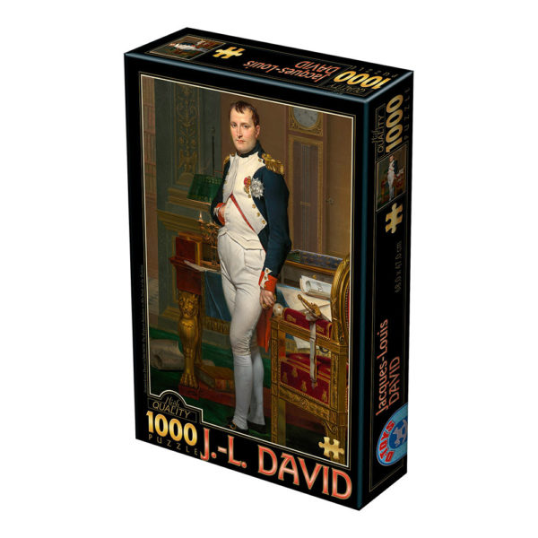 Puzzle - Napoléon dans sons cabinet de travail 1812 1000 pièces