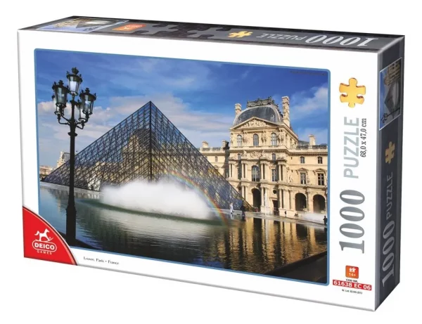 Puzzle Louvre Museum Paris 1000 pièces