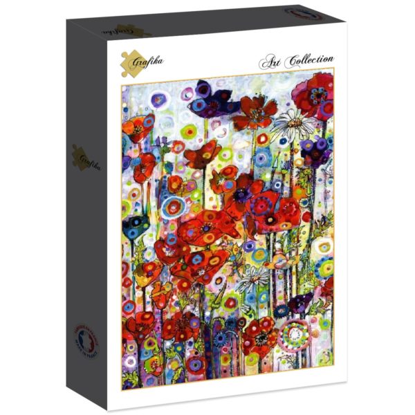 Puzzle Sally Rich - Poppies 1000 pièces