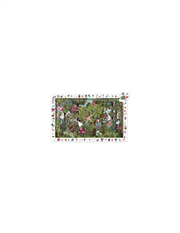 Puzzle Observation + Poster Jeux au jardin 100 pièces – Image 2