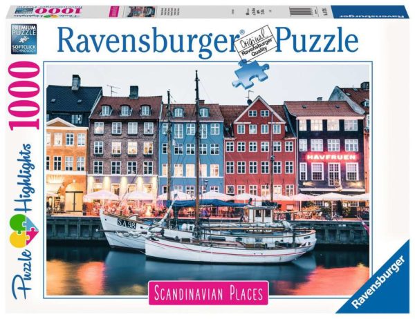 Puzzle Copenhague, Danemark 1000 pièces