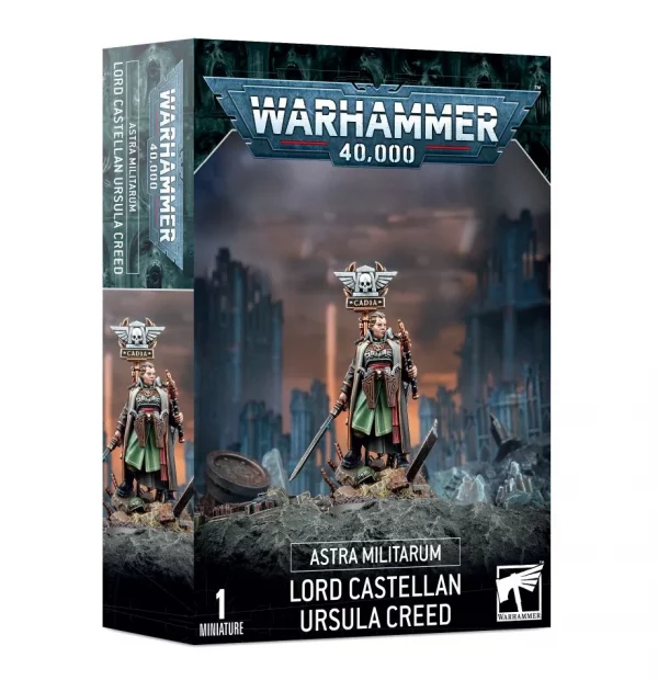 Warhammer 40k Astra Militarum : Lord Castellan Ursula Creed