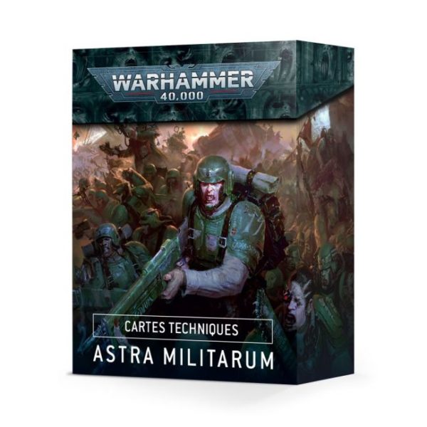 Warhammer 40k Astra Militarum : Cartes Techniques V9
