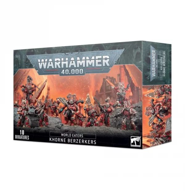 Warhammer40K World Eaters - Khorne Berzerkers