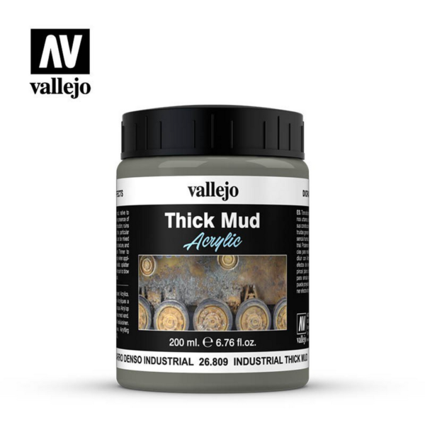 26.809 Vallejo - Diorama FX Thick Mud - Industrial Mud