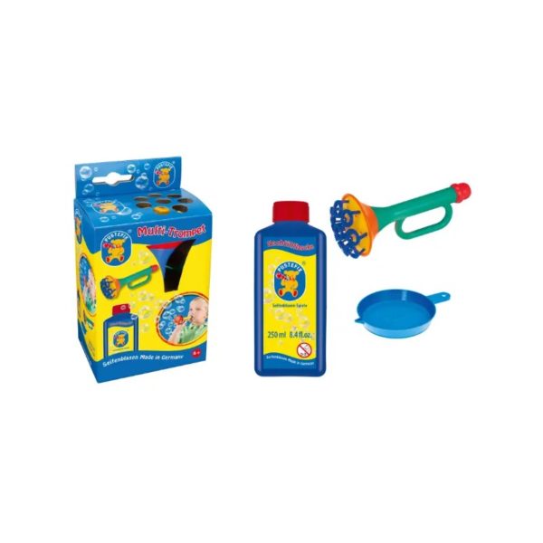 Trompette Multi-bulles Pustefix + recharge 25cl